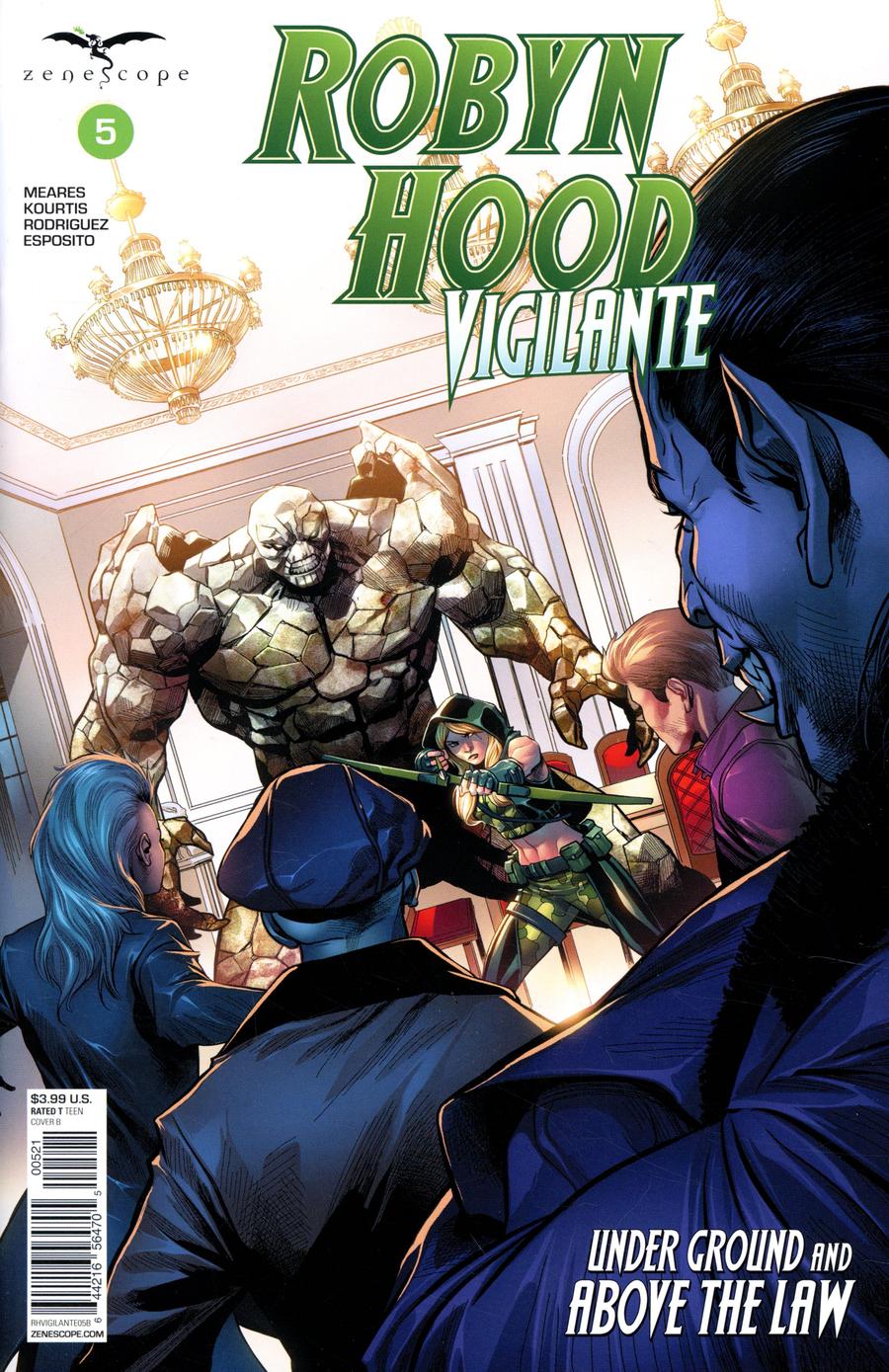 Grimm Fairy Tales Presents Robyn Hood Vigilante #5 Cover B Martin Coccolo