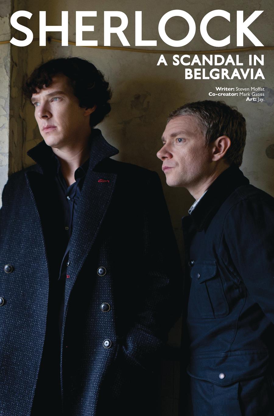 Sherlock Scandal In Belgravia Part 1 #4 Cover B Variant Photo Cover