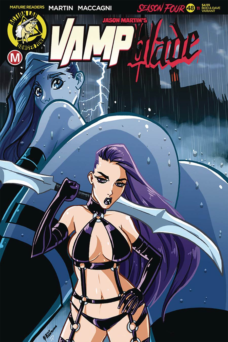 Vampblade Season 4 #11 Cover C Variant Rudetoons Cover