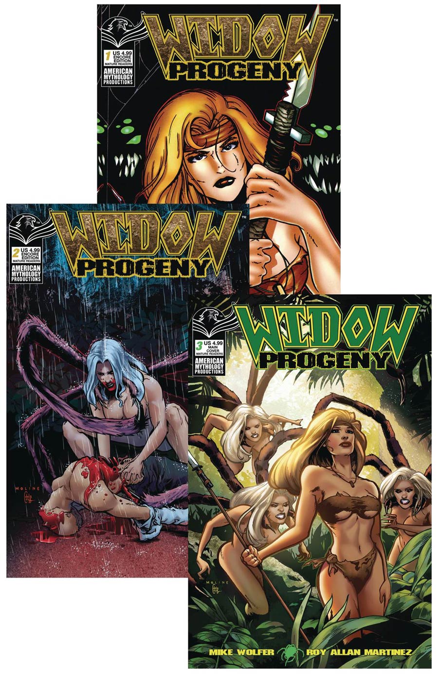 Widow Progeny #1-3 Reader Set