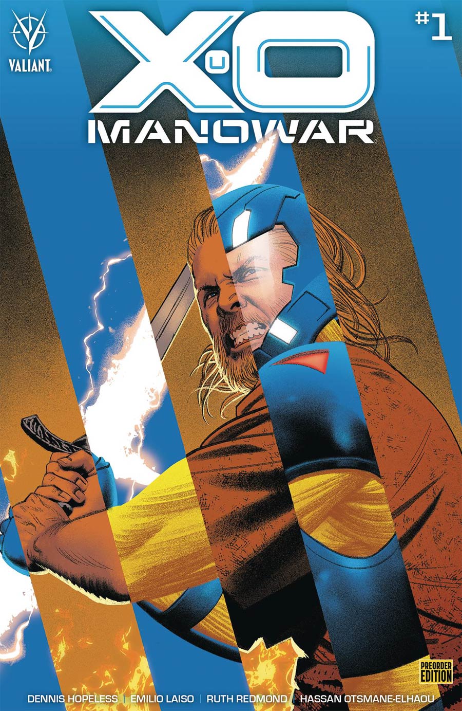 X-O Manowar Vol 5 #1 Cover E Variant Greg Smallwood Pre-Order Edition