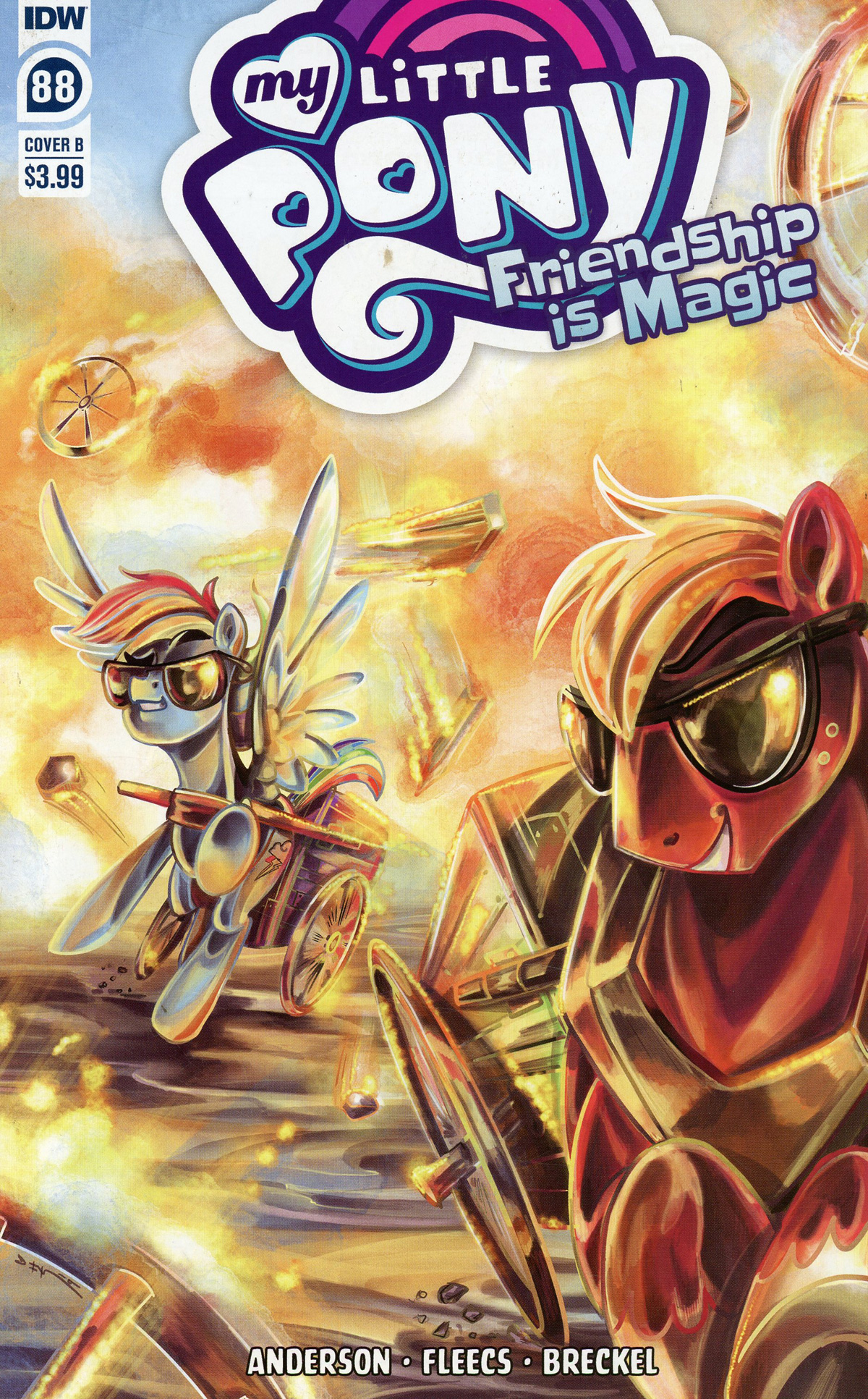 My Little Pony Friendship Is Magic #88 Cover B Variant Sara Richard Cover