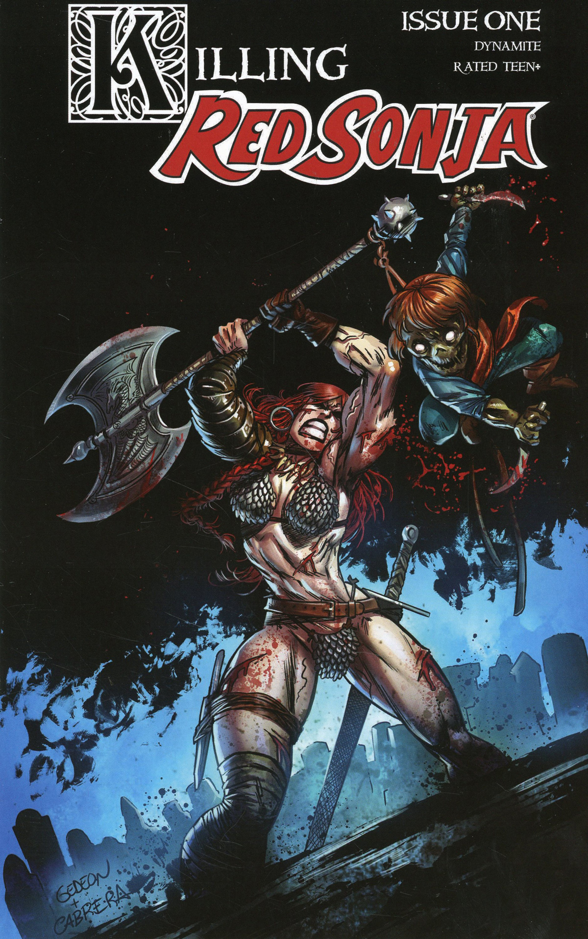 Killing Red Sonja #1 Cover B Variant Juan Gedeon Zombie Cover