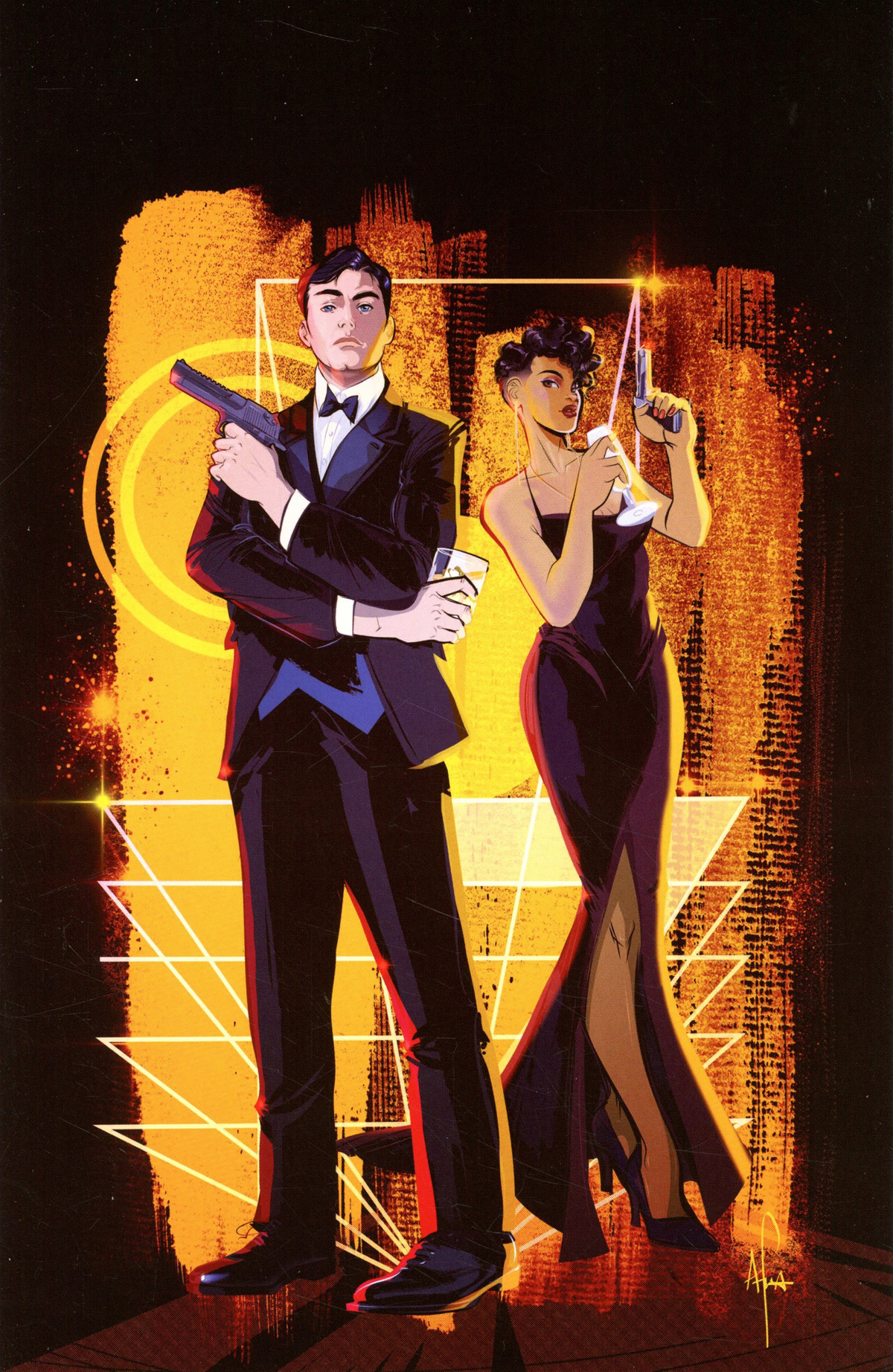 James Bond Vol 3 #4 Cover G Limited Edition Afua Richardson Virgin Cover