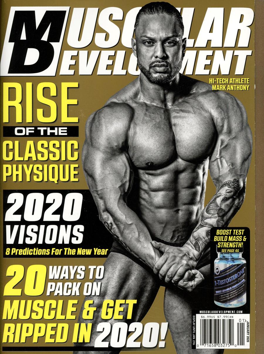 Muscular Development Magazine Vol 57 #1 January 2020