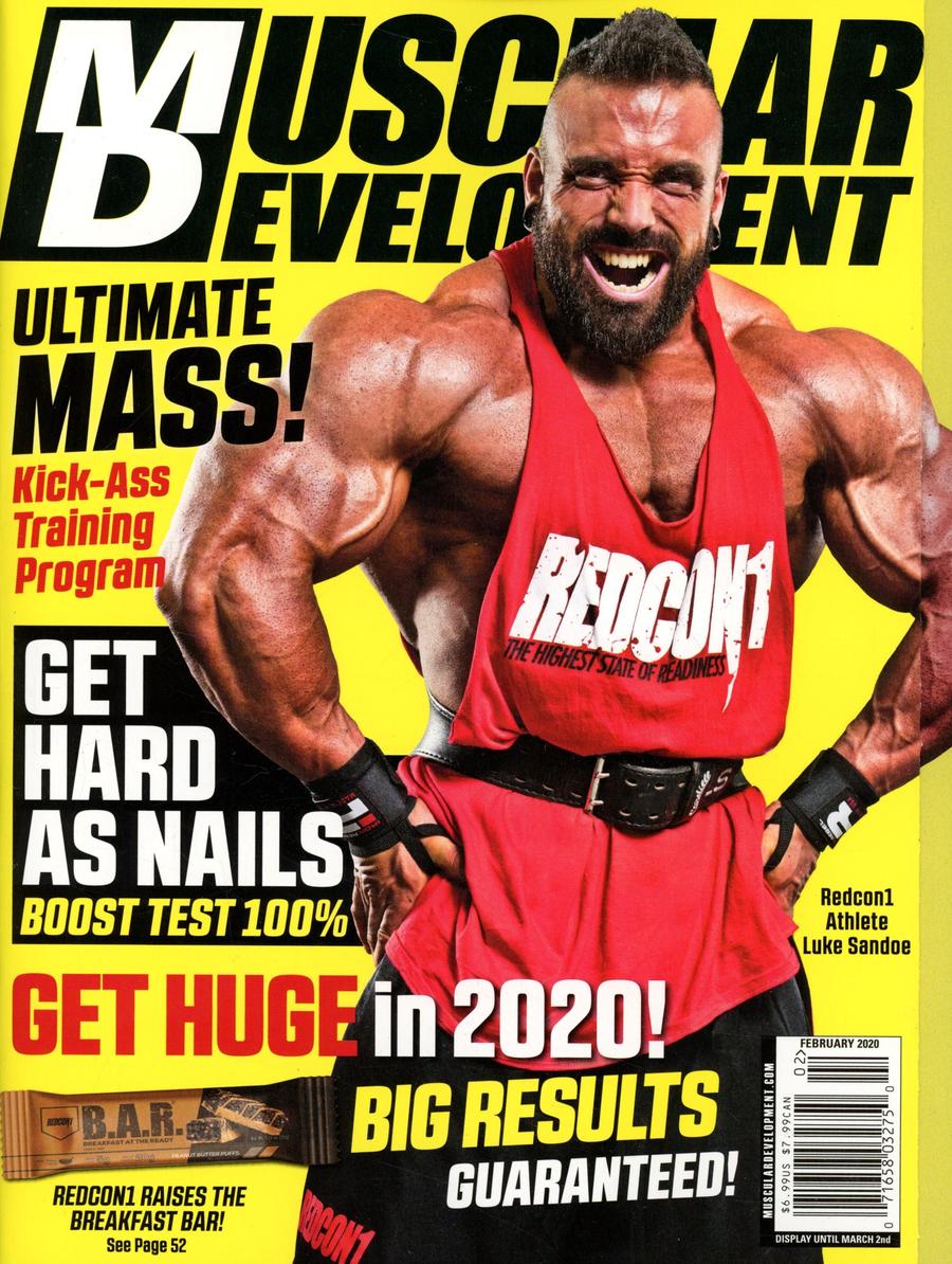 Muscular Development Magazine Vol 57 #2 February 2020