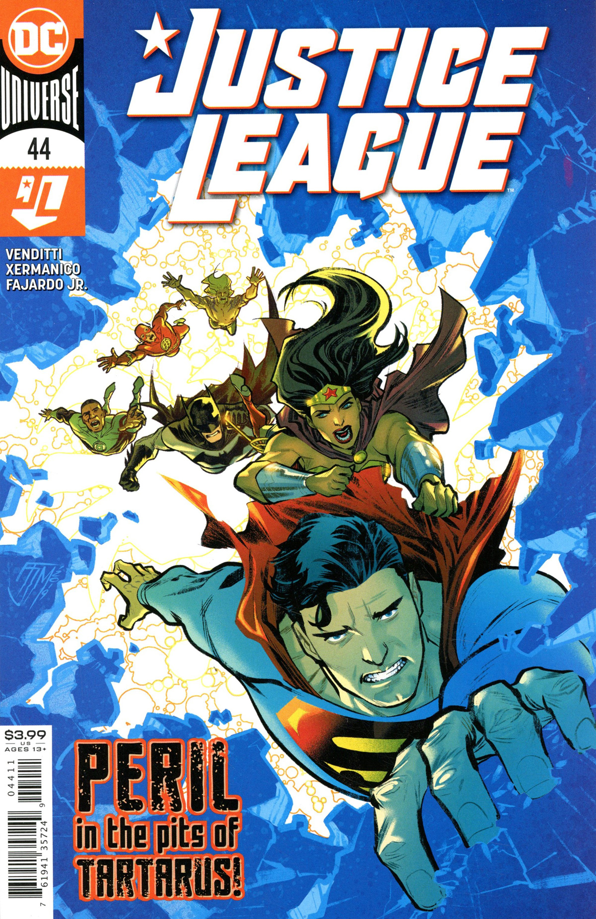 Justice League Vol 4 #44 Cover A Regular Francis Manapul Cover