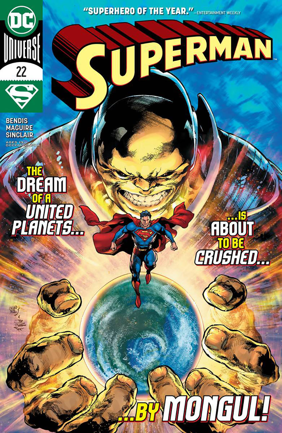 Superman Vol 6 #22 Cover A Regular Ivan Reis & Joe Prado Cover