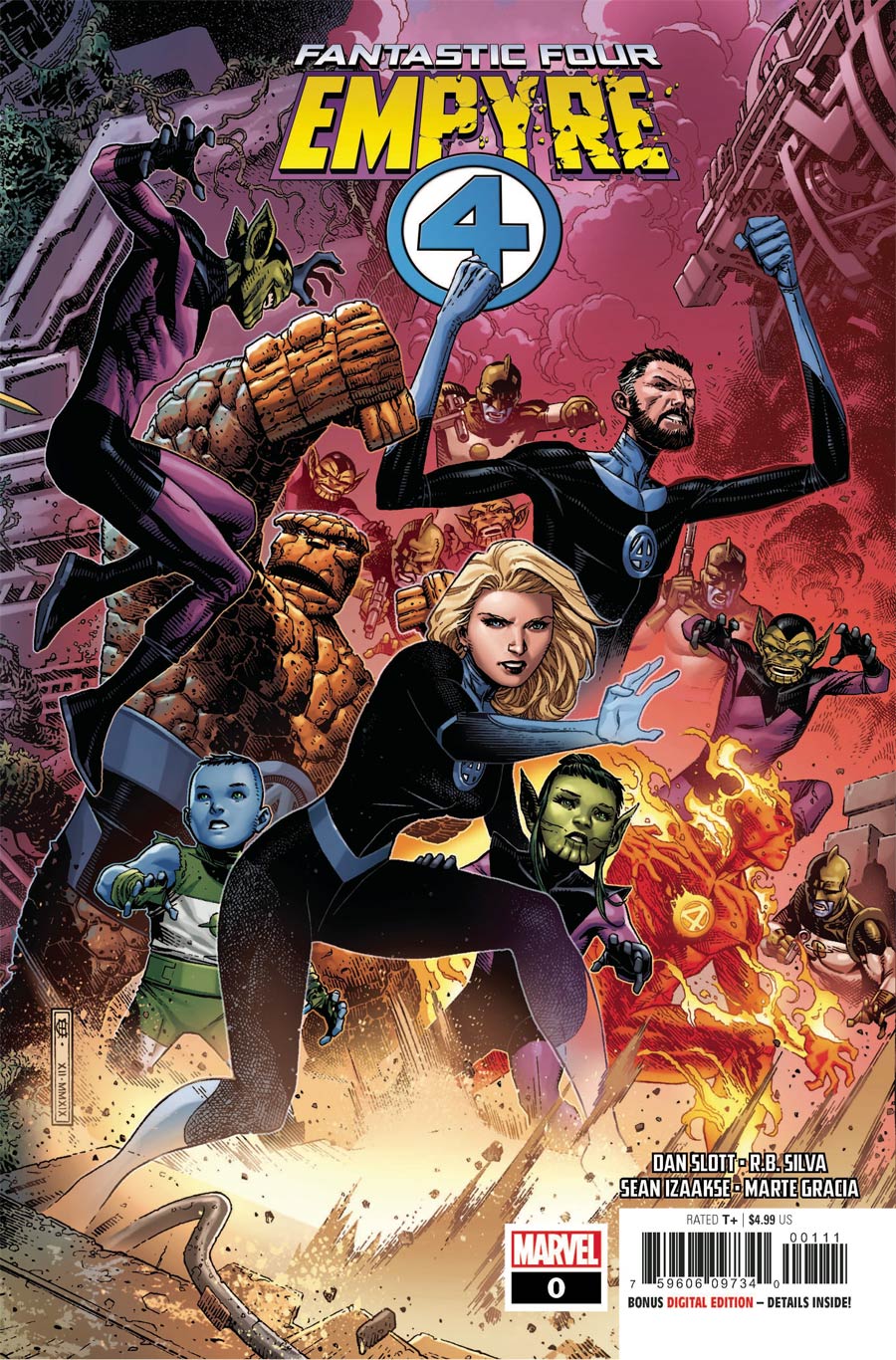 Empyre #0 Fantastic Four Cover A Regular Jim Cheung Cover