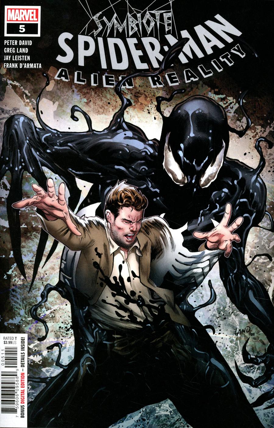 Symbiote Spider-Man Alien Reality #5 Cover A Regular Greg Land Cover