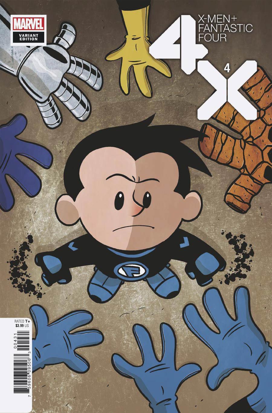 X-Men Fantastic Four Vol 2 #4 Cover D Variant Chris Eliopoulos Cover