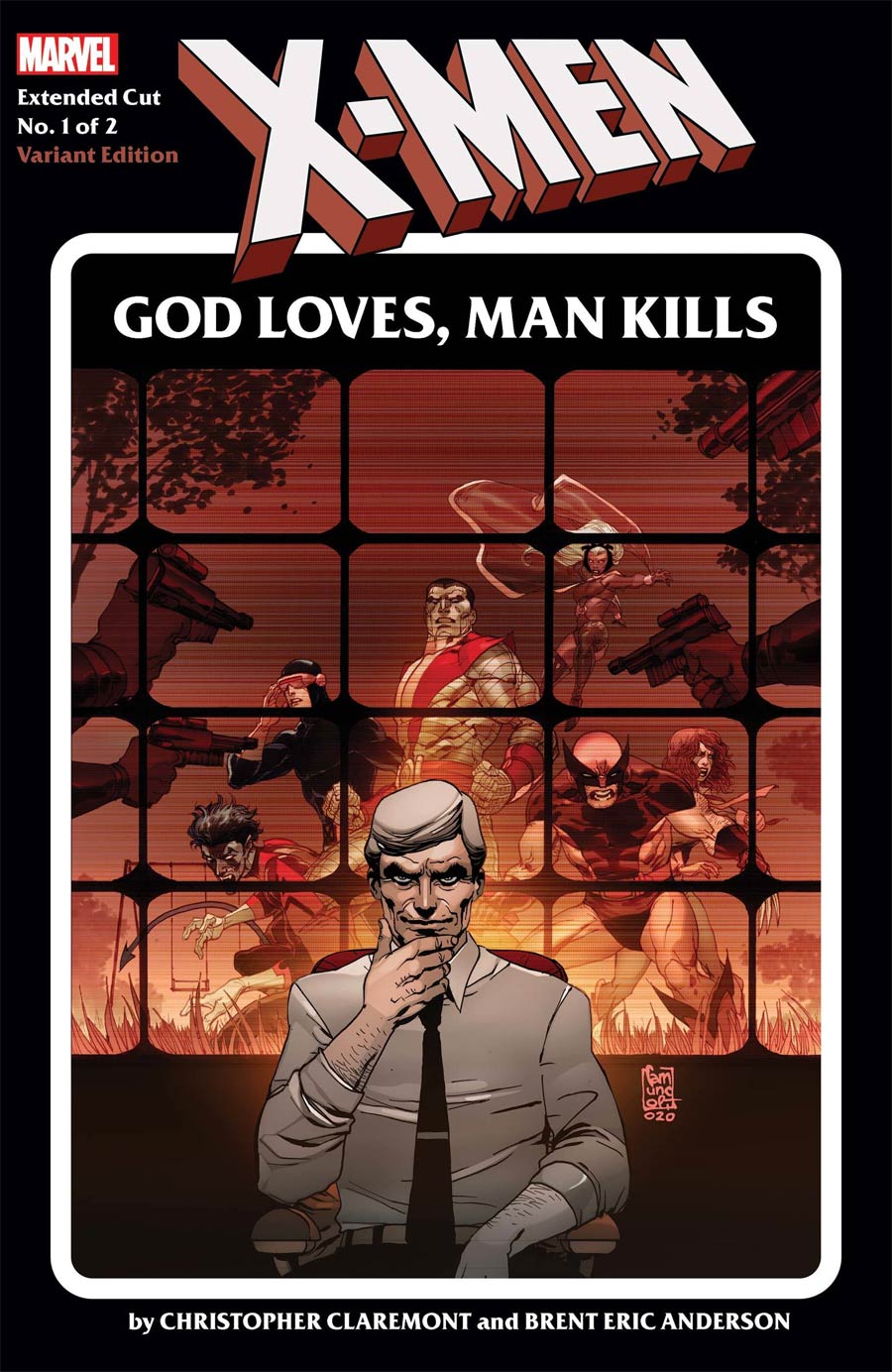 X-Men God Loves Man Kills Extended Cut #1 Cover C Variant Giuseppe Camuncoli Cover