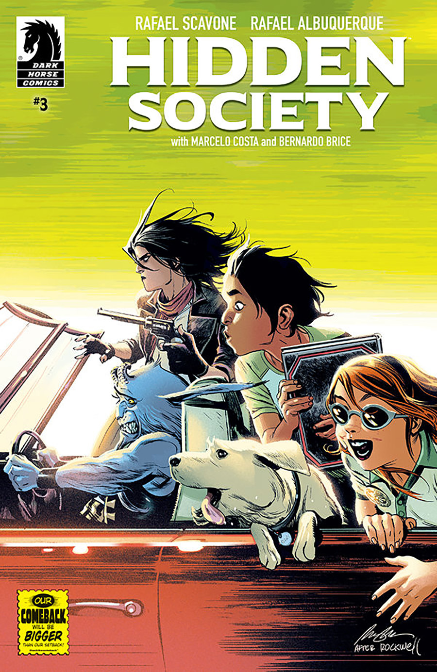 Hidden Society #3 Cover A Regular Rafael Albuquerque Cover