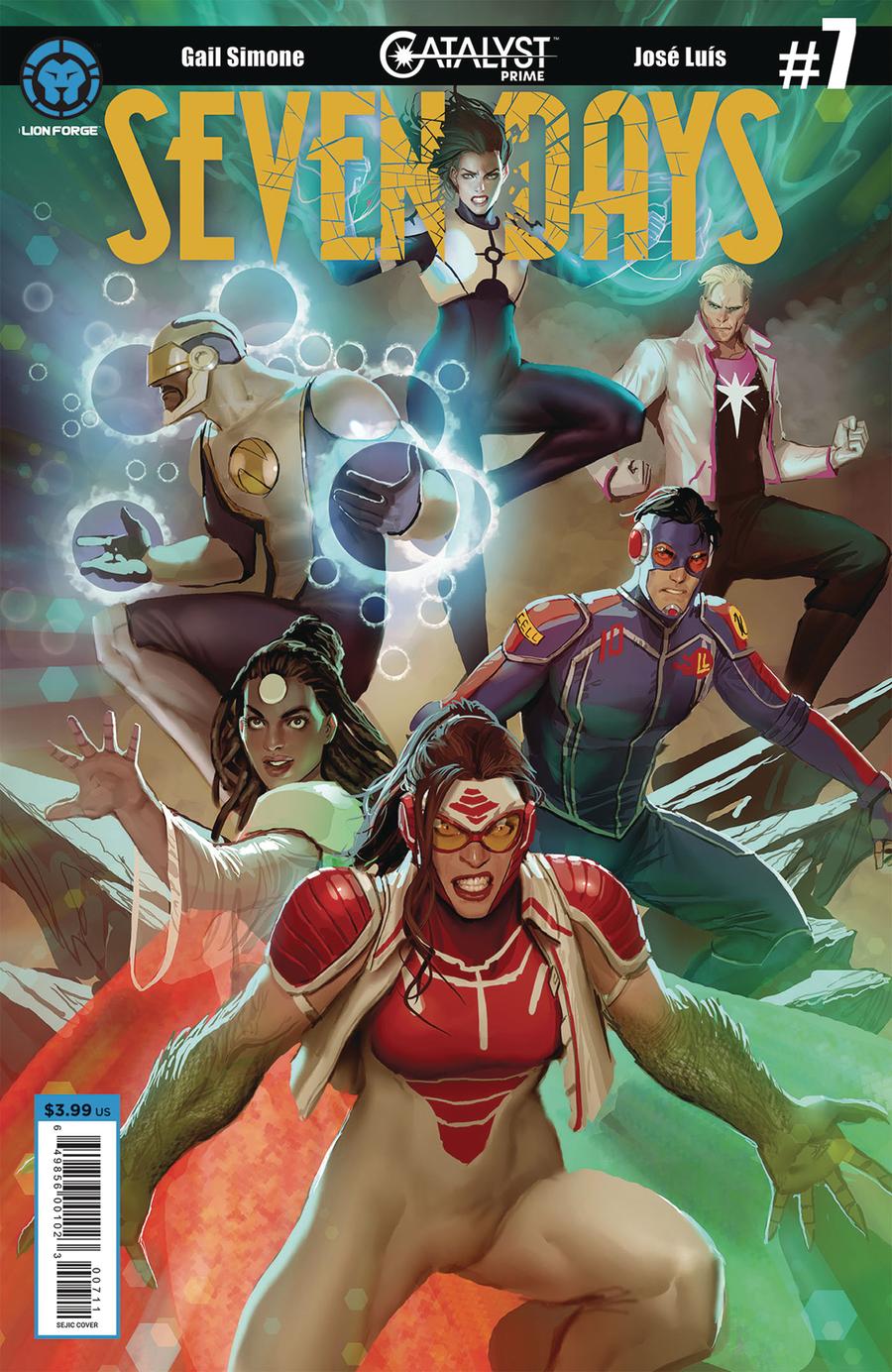 Catalyst Prime Seven Days #7 Cover A Regular Stjepan Sejic Cover