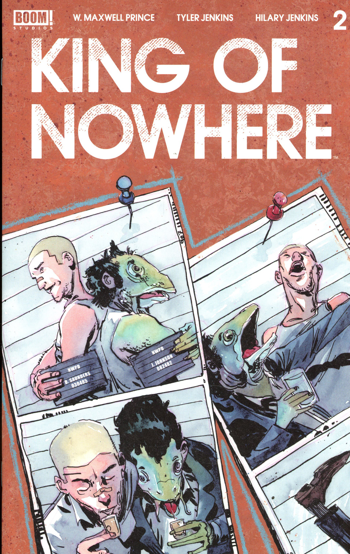 King Of Nowhere #2 Cover A Regular Tyler Jenkins Cover