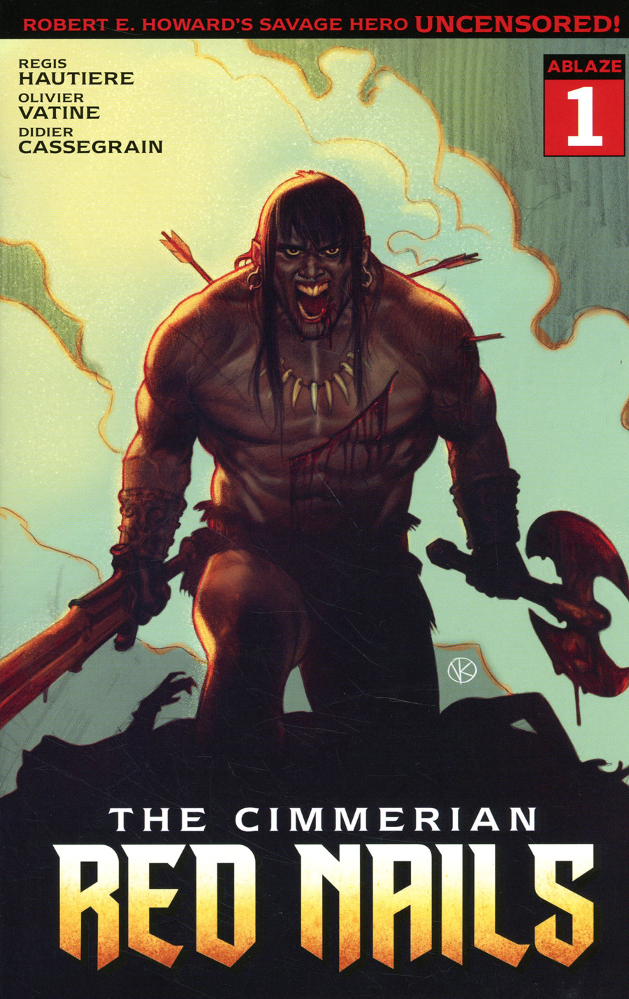 Cimmerian Red Nails #1 Cover C Variant Viktor Kalvachev Cover