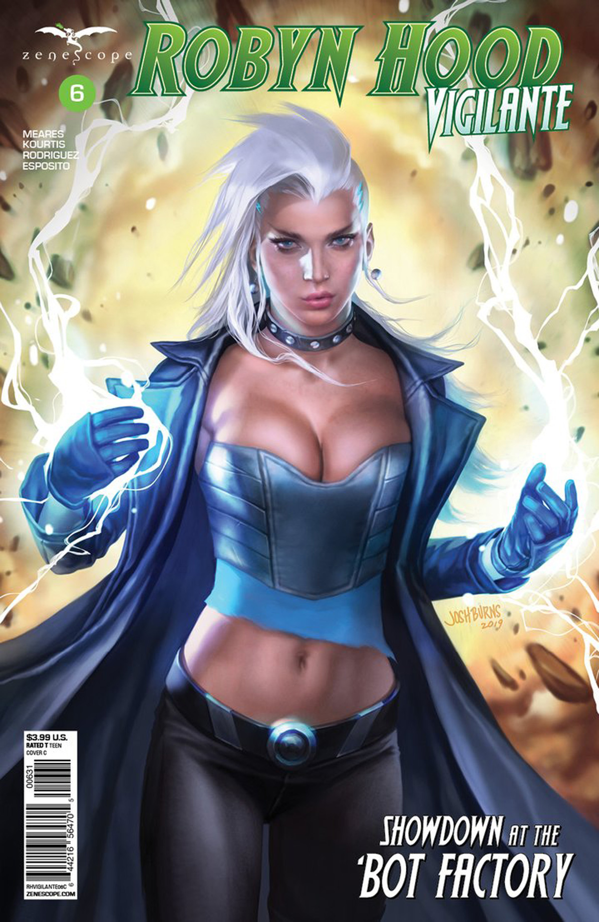 Grimm Fairy Tales Presents Robyn Hood Vigilante #6 Cover C Josh Burns