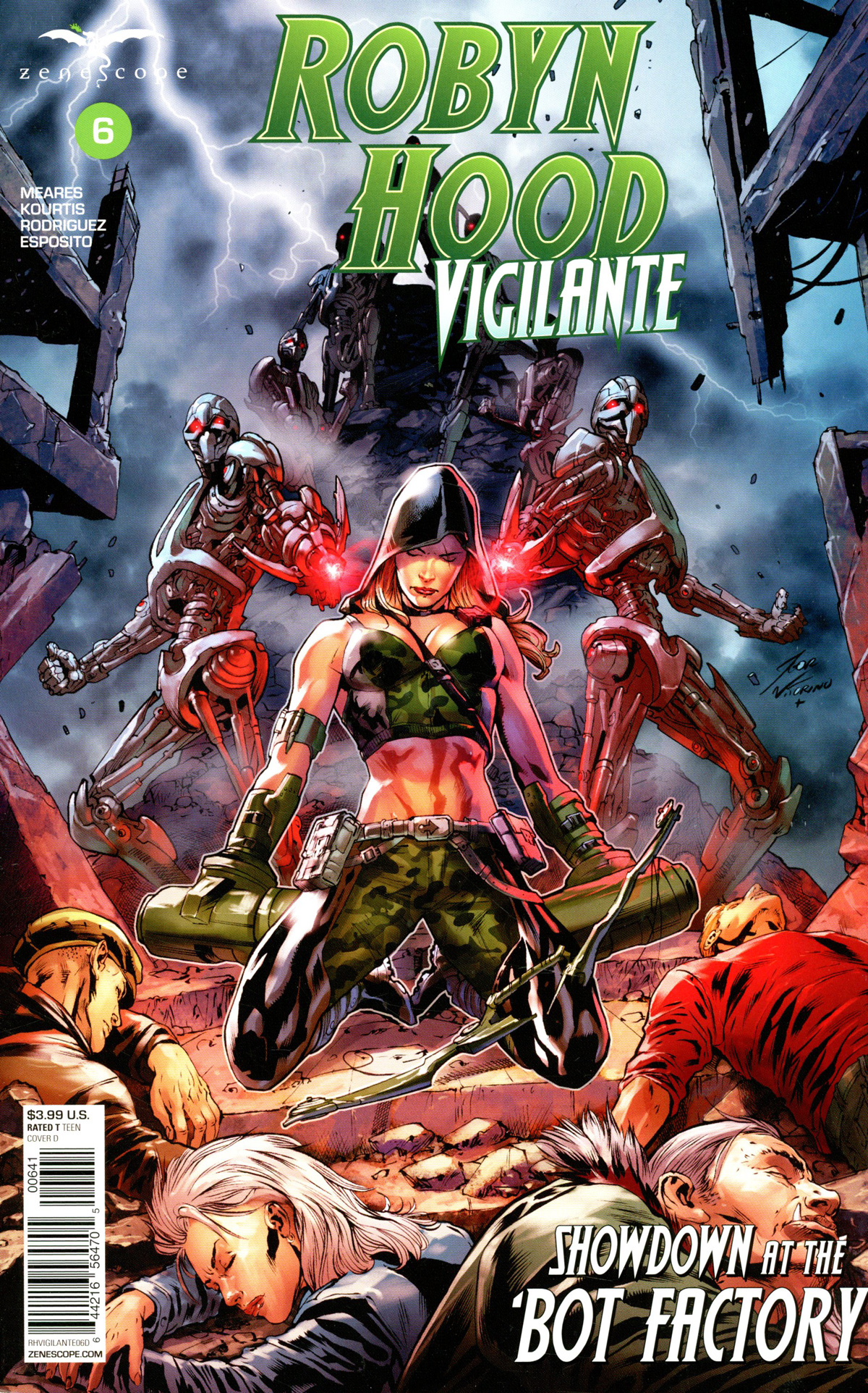 Grimm Fairy Tales Presents Robyn Hood Vigilante #6 Cover D Igor Vitorino