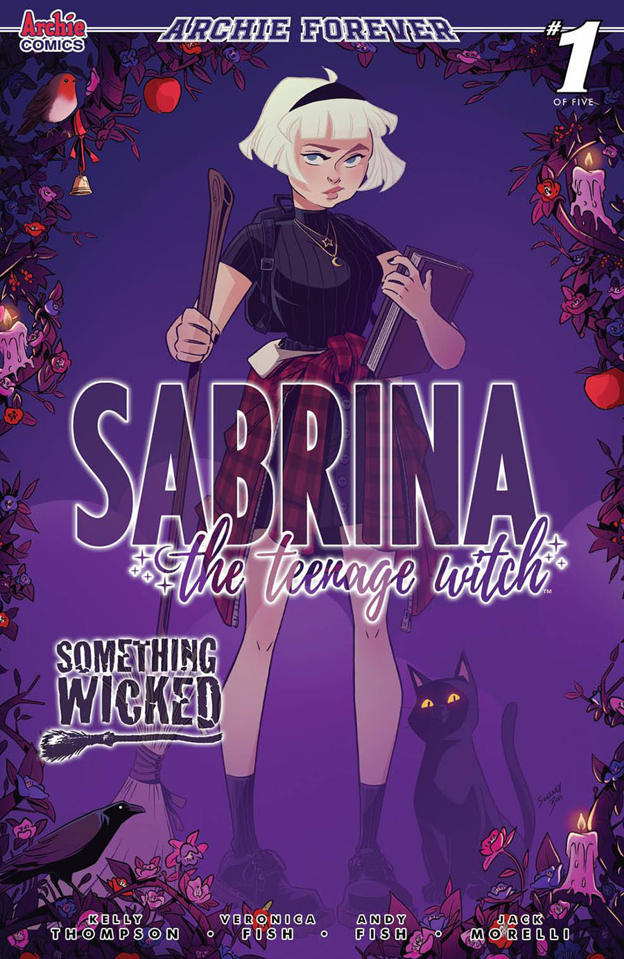Sabrina The Teenage Witch Something #1 Midtown Comics Sweeney B Cover - Variant Boo Wicked Cover