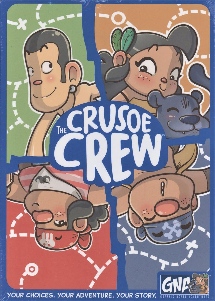 Crusoe Crew A Graphic Novel Adventures TP Slipcase Edition