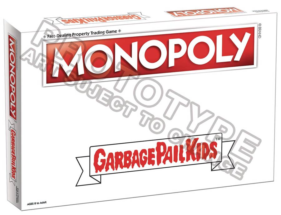 Monopoly Garbage Pail Kids Board Game