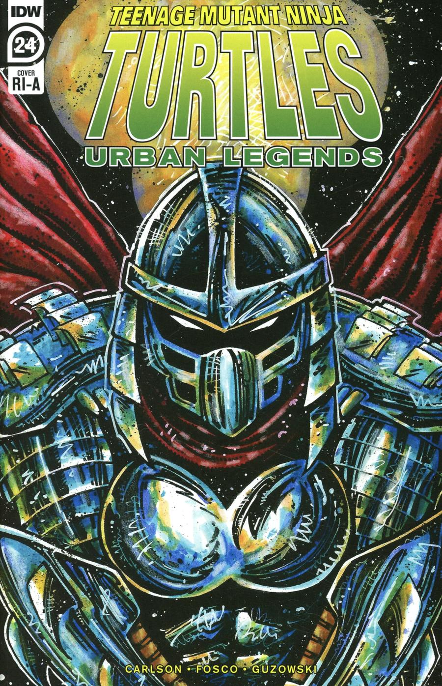 Teenage Mutant Ninja Turtles Urban Legends #24 Cover C Incentive Kevin Eastman Variant Cover