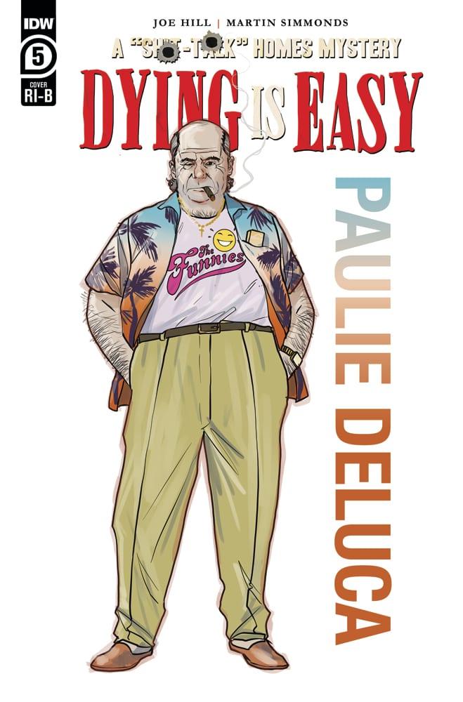 Dying Is Easy #5 Cover D Incentive Martin Simmonds Character Design Variant Cover