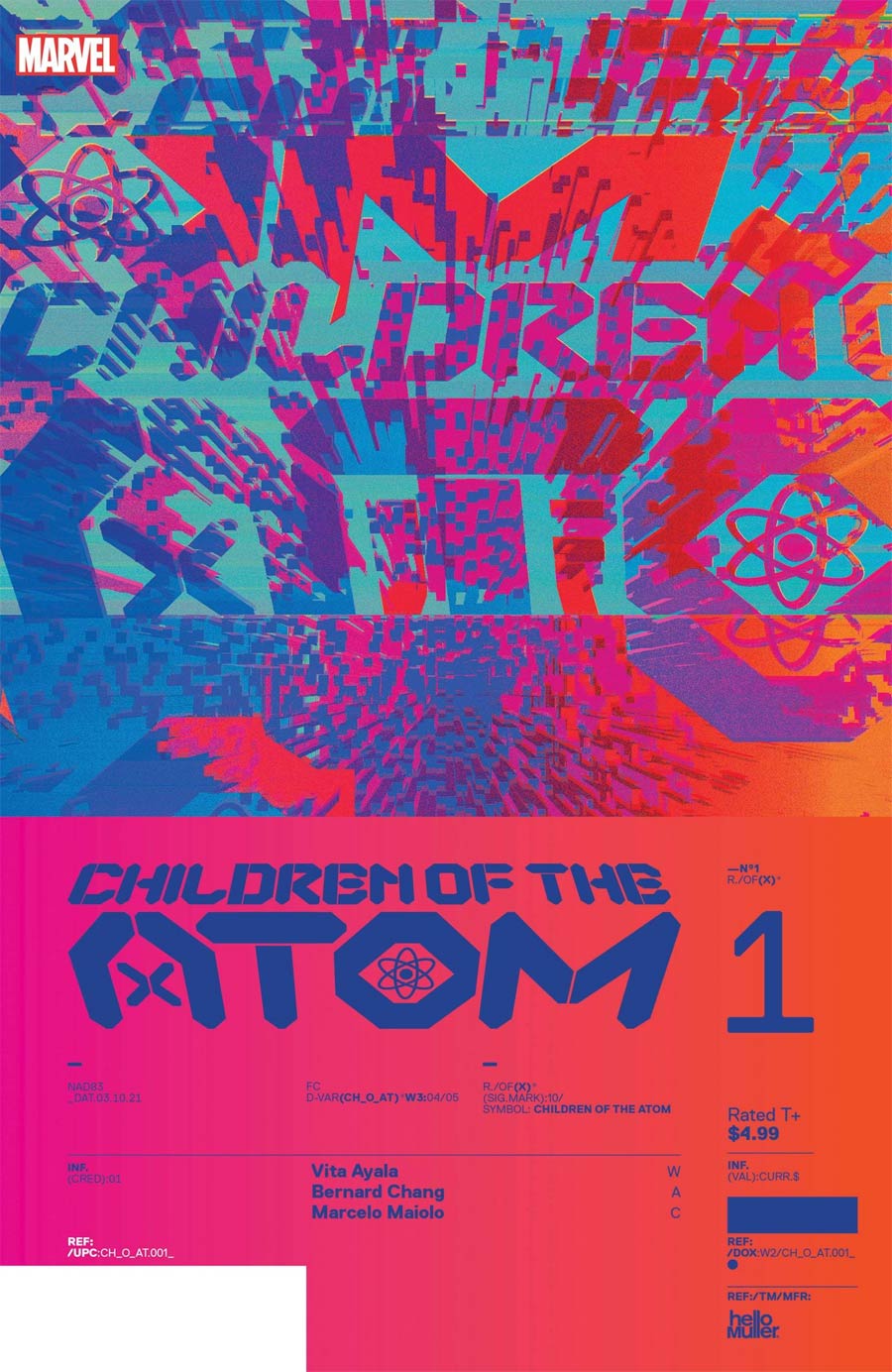 Children Of The Atom #1 Cover C Incentive Tom Muller Design Variant Cover (Limit 1 Per Customer)