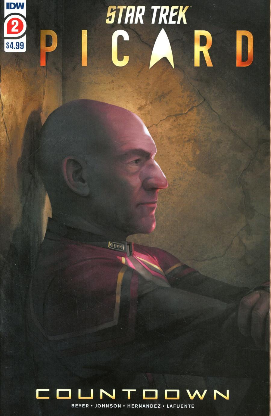 Star Trek Picard Countdown #2 Cover C 2nd Ptg