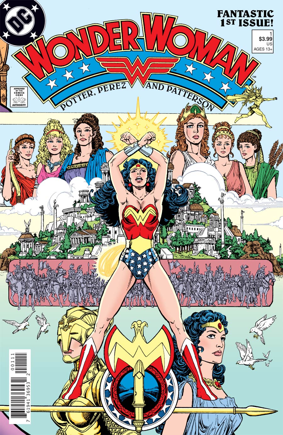 Wonder Woman Vol 2 #1 Cover B Facsimile Edition