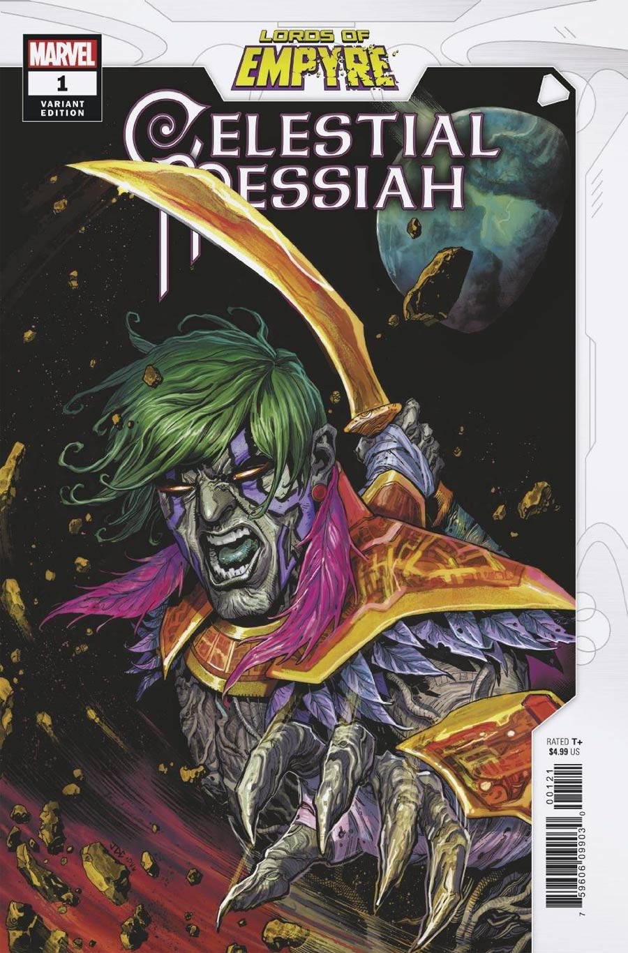 Lords Of Empyre Celestial Messiah One Shot Cover B Variant Josh Cassara Cover