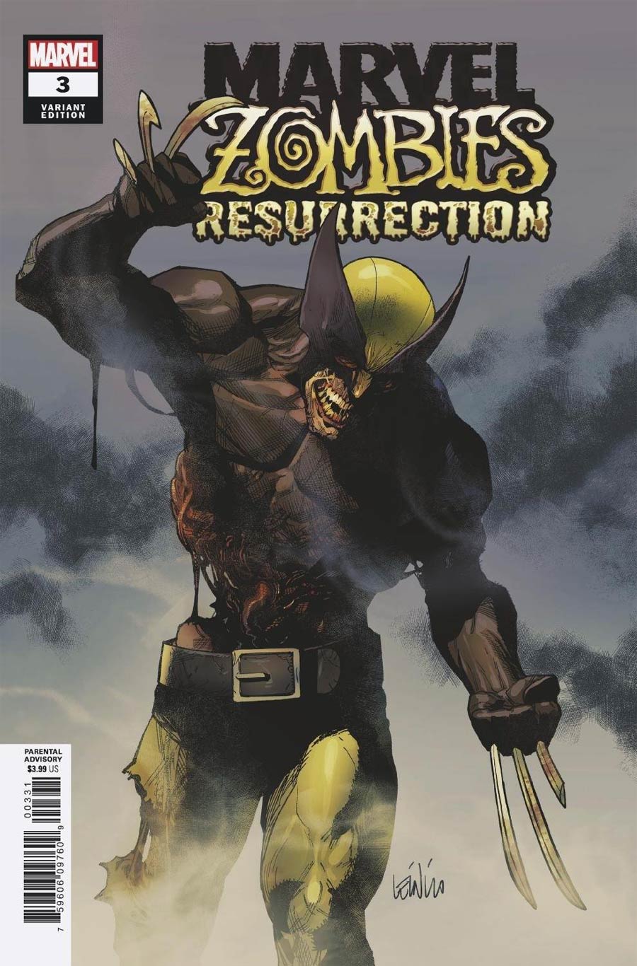 Marvel Zombies Resurrection #3 Cover C Variant Leinil Francis Yu Cover