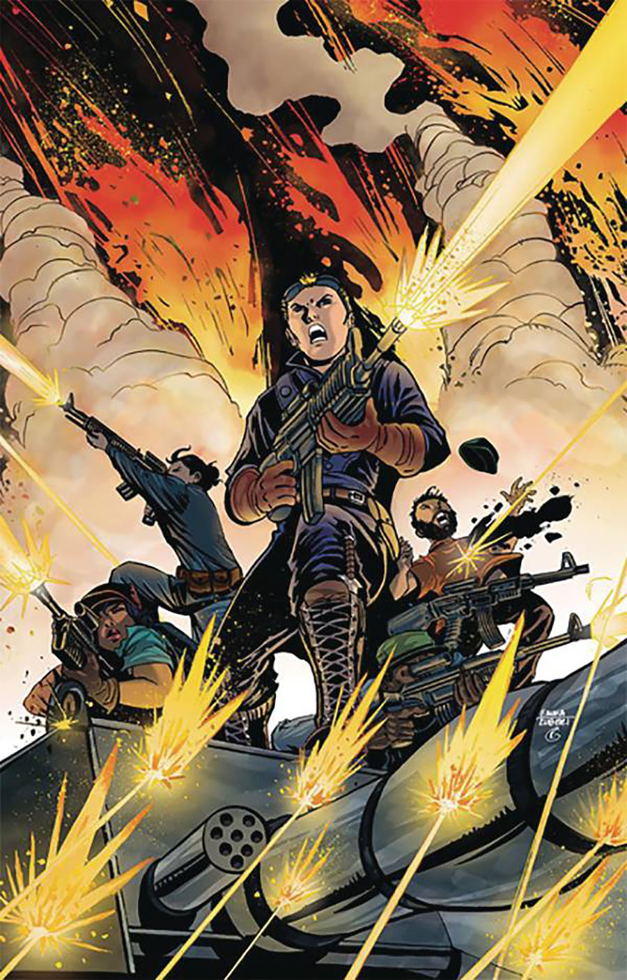 Airboy Vol 2 #52 Cover D Variant Emma Kubert Cover