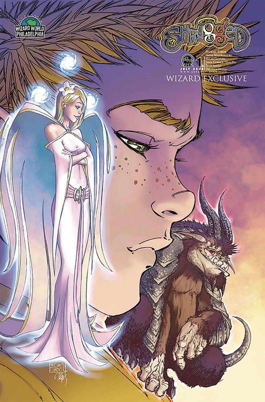 Shrugged #1 Cover E Wizard World Philadelphia 2006 Exclusive Michael Turner Variant Cover