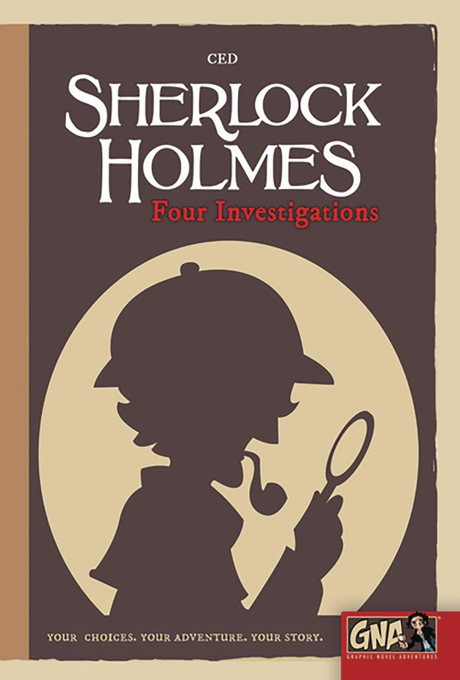 Sherlock Holmes Four Investigations A Graphic Novel Adventure HC