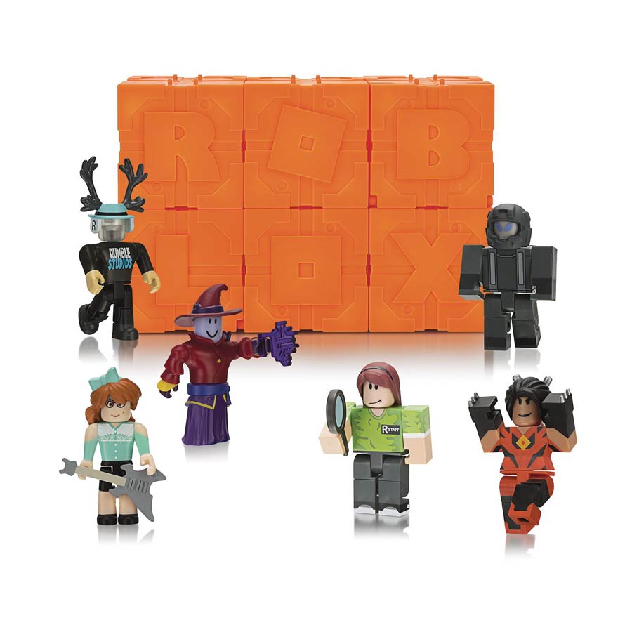 Roblox Mystery Figure Series 6 Safety Orange Series Blind Mystery Box 24-Piece Assortment Case