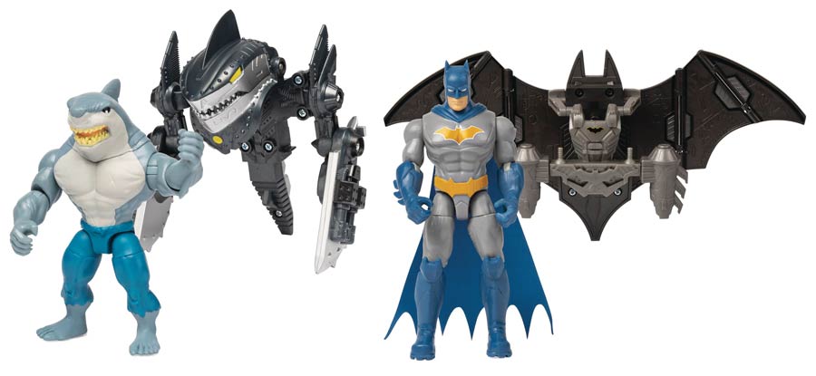 Batman 4-Inch Mega Gear Action Figure Assortment Case 202001