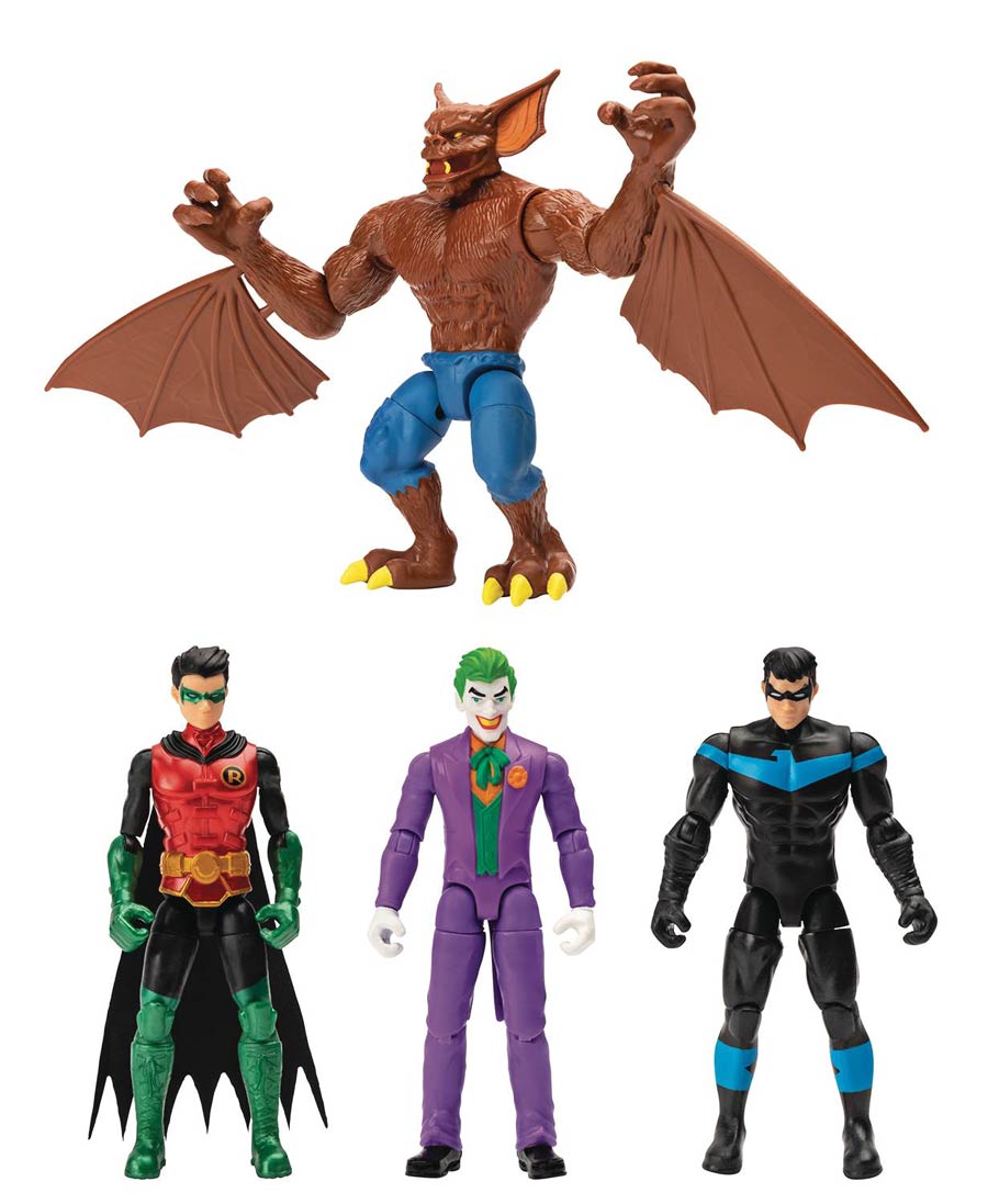 Batman Universe 4-Inch Action Figure Assortment Case 202001