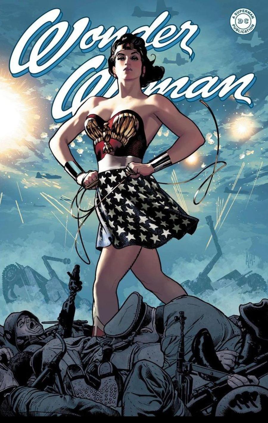 Wonder Woman Vol 5 #750 Cover L DF Exclusive Adam Hughes WW2 Variant Cover