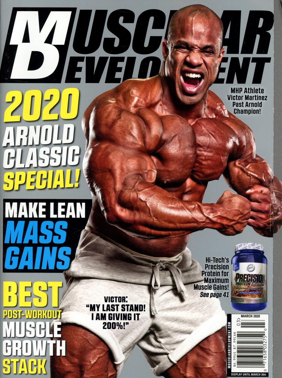 Muscular Development Magazine Vol 57 #3 March 2020