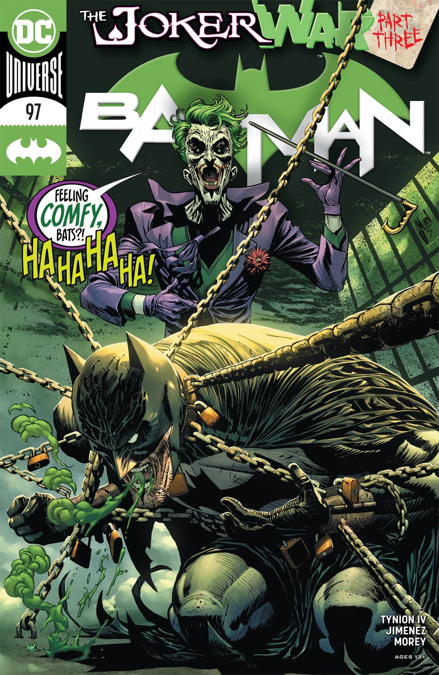 Batman Vol 3 #97 Cover A Regular Guillem March Cover (Joker War Tie-In)