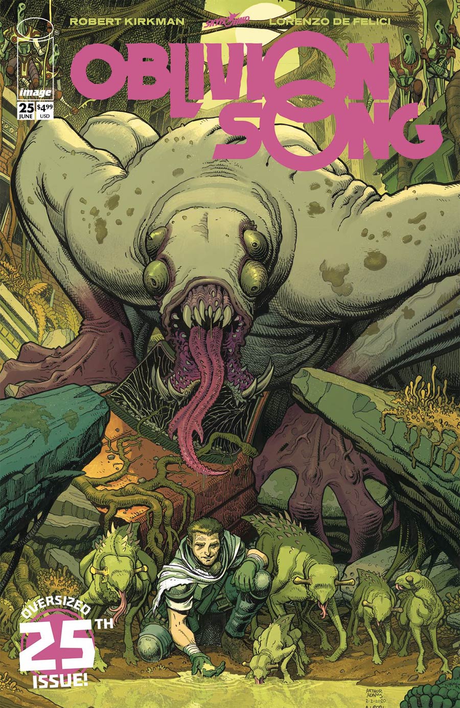 Oblivion Song By Kirkman & De Felici #25 Cover C Variant Arthur Adams & Annalisa Leoni Cover