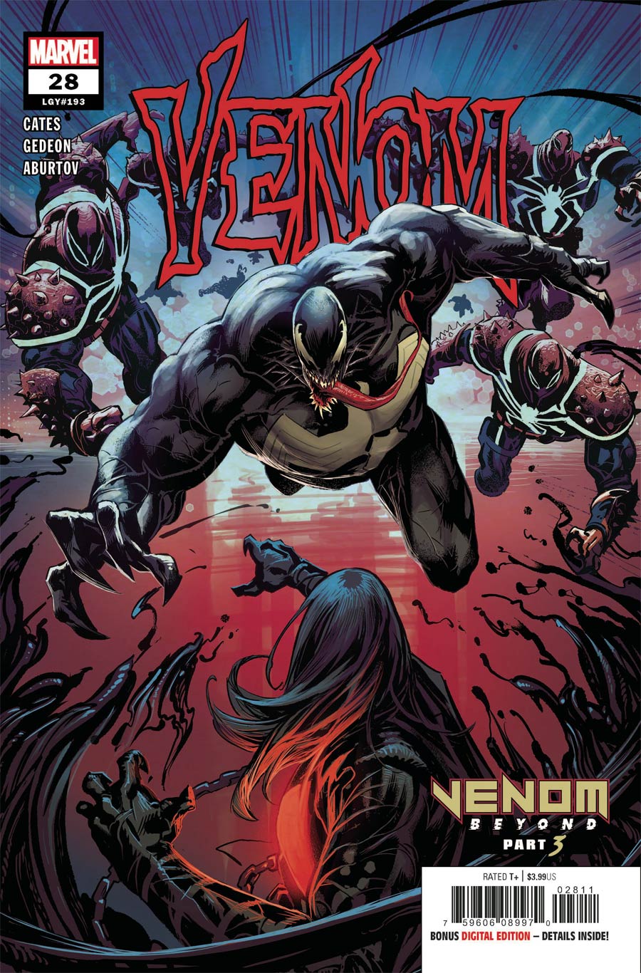 Venom Vol 4 #28 Cover A 1st Ptg Regular Geoff Shaw Cover