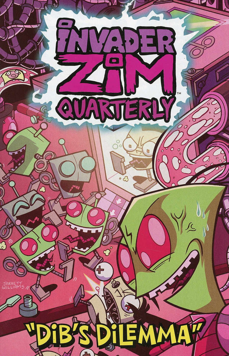 Invader Zim Quarterly #2 Dibs Dilemma Cover C Variant Jarrett Williams Cover