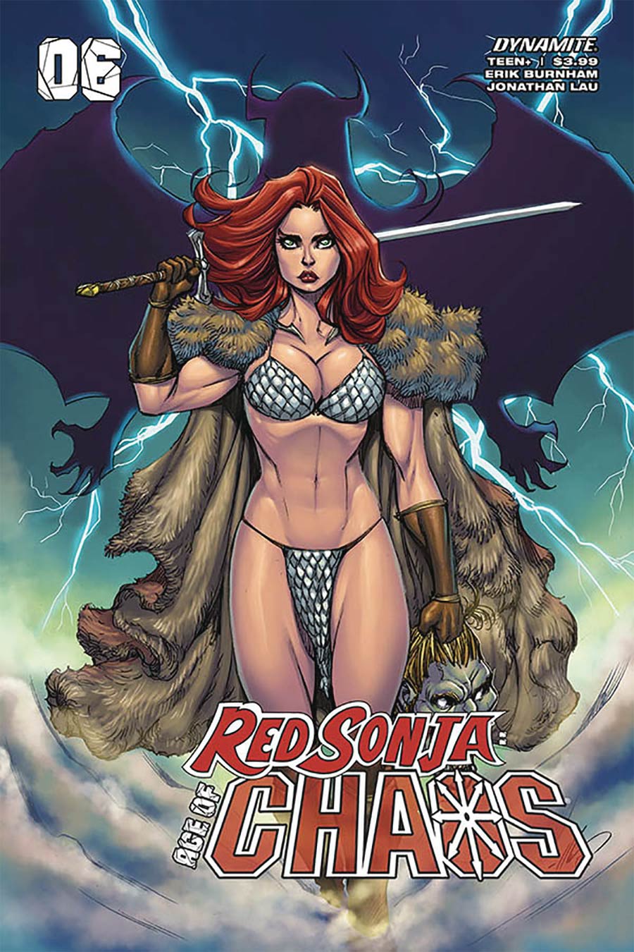 Red Sonja Age Of Chaos #6 Cover C Variant Ale Garza Cover