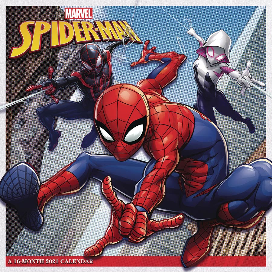 Marvel Spider-Man 2021 Wall Calendar