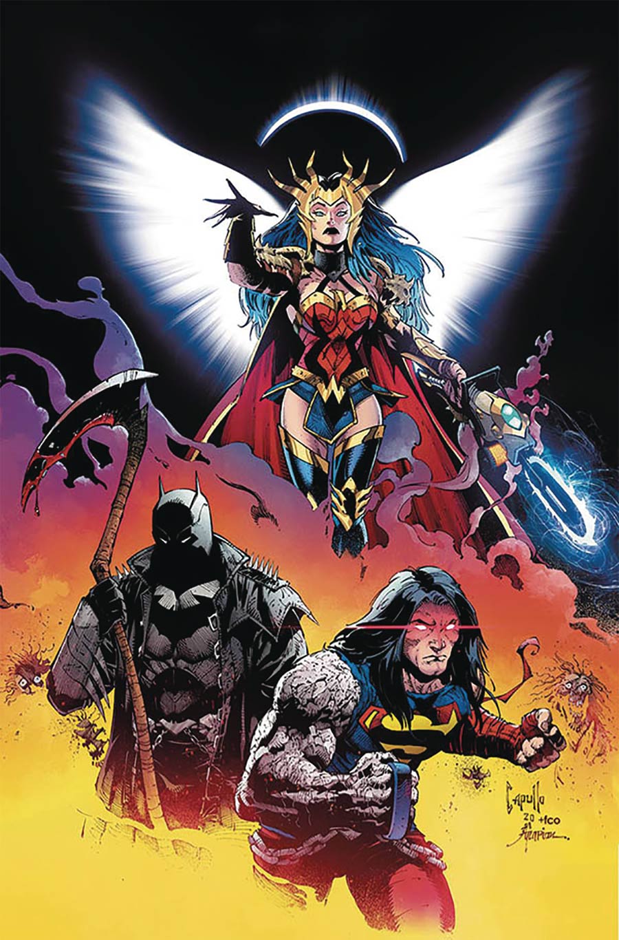 Dark Nights Death Metal #2 DF Signed By Scott Snyder Plus 1