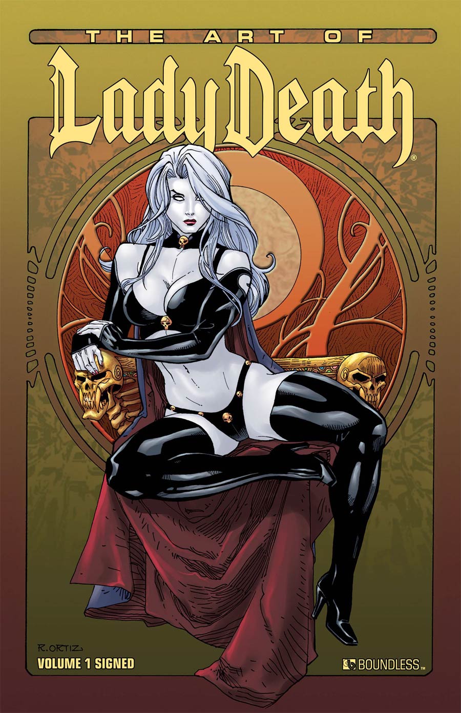 Art Of Lady Death Vol 1 HC Signed Edition Sale Edition