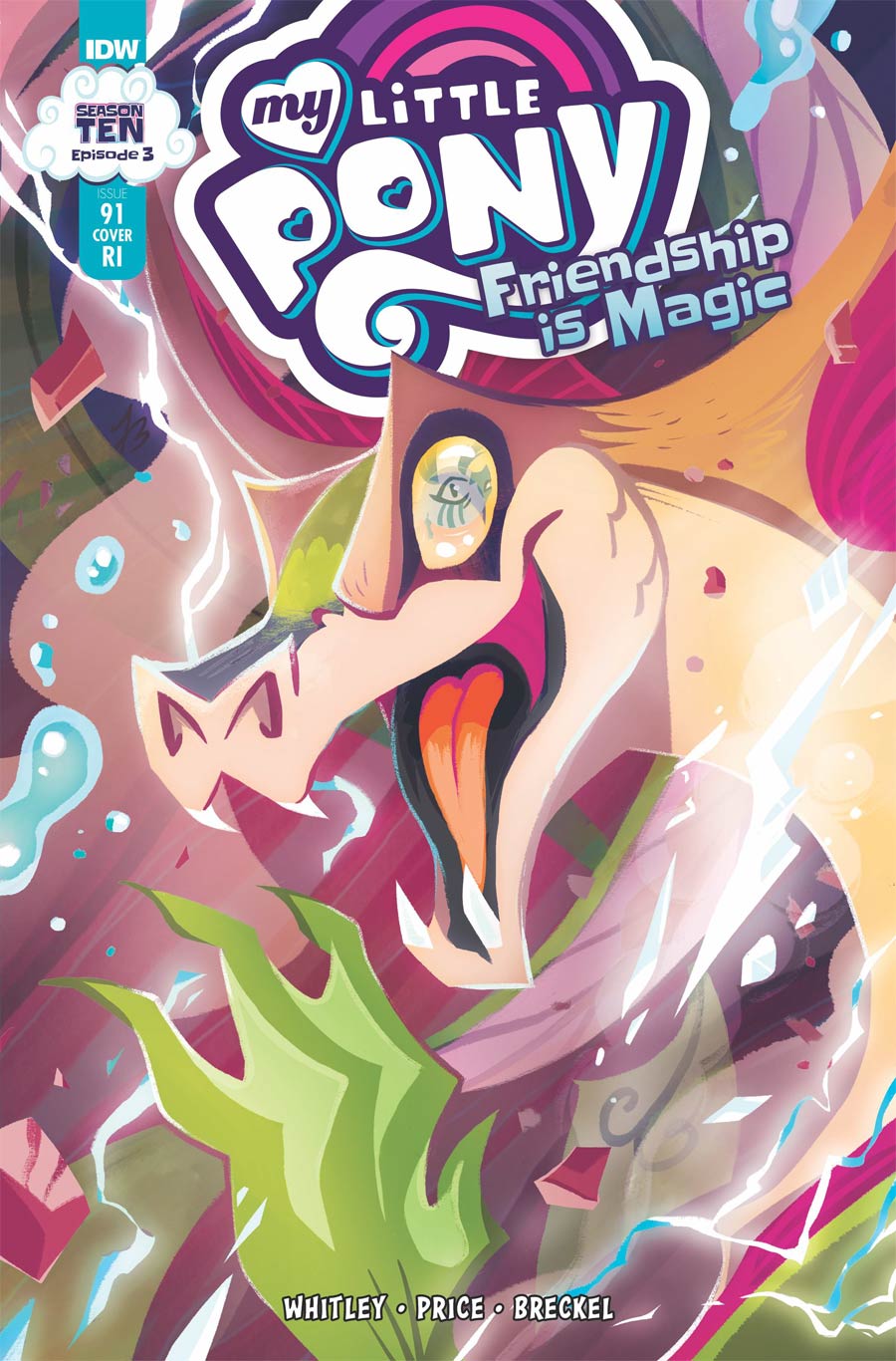 My Little Pony Friendship Is Magic #91 Cover C Incentive JustaSuta Variant Cover