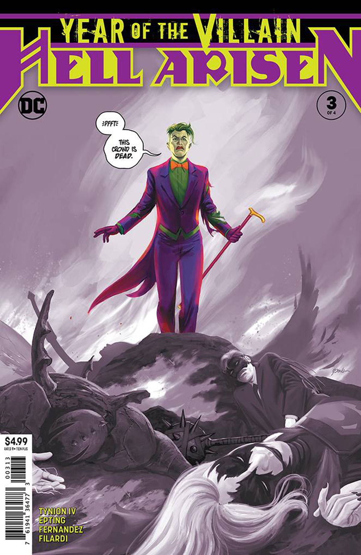 Year Of The Villain Hell Arisen #3 Cover E 3rd Ptg